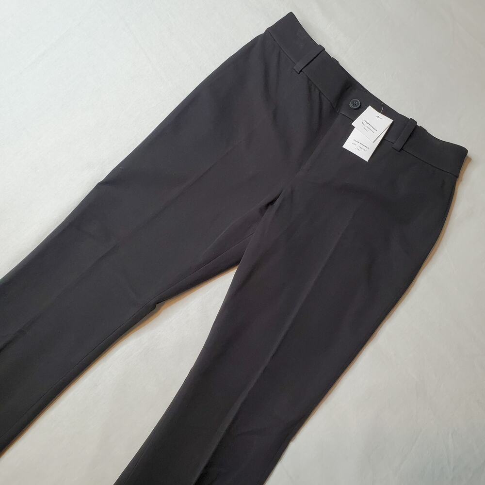 Club Monaco Women's Size 4 NWT Cropped Flare Pants Black 295703745